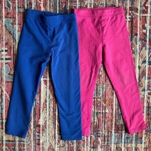 Primary Size 4 Two Pairs French Terry Cozy Legging